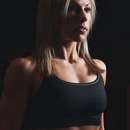 Lesbian Fitness Freak with Sporty Body in Leeds